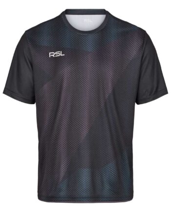Sort Rsl Venom Shirt Black - Rsl T-Shirt