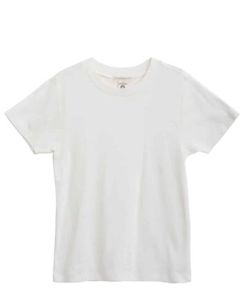 Hvid Serendipity Shirt Rå - T-Shirt