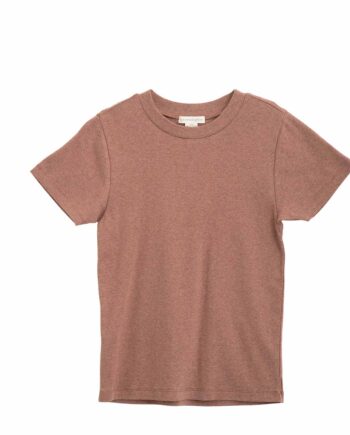 Sand Serendipity Shirt Lysebrun Melange - T-Shirt