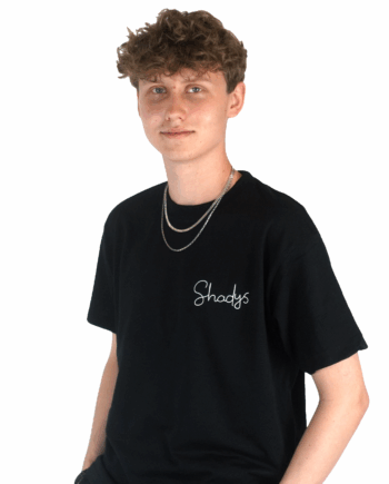 Sort Shadys Stilet Tee - Shadysmc T-Shirt
