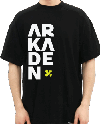Sort Arkaden Offset Tee - Arkaden T-Shirt