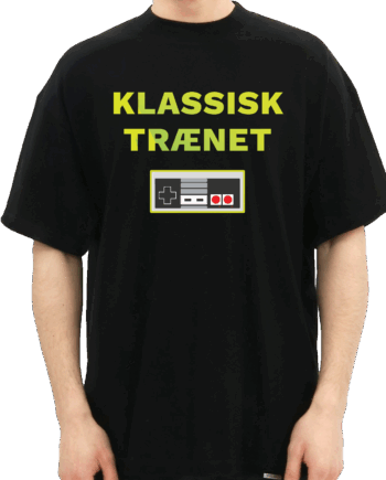 Sort Arkaden Klassisk Trænet Tee - Arkaden T-Shirt