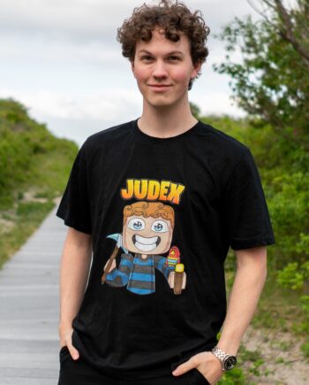 Sort Judex Miner Tee - Judex T-Shirt