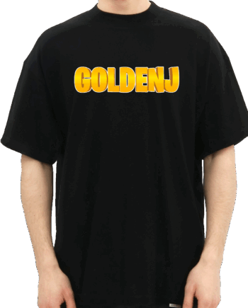 Sort Goldenj Tee - Goldenj T-Shirt