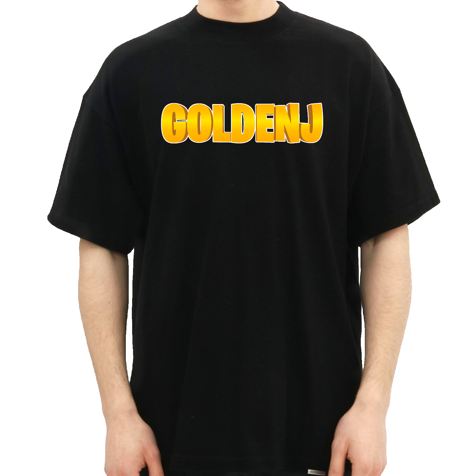 Sort Goldenj Tee - Goldenj T-Shirt
