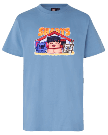 Shadys Kæledyr Tee Lyseblå - Shadysmc T-Shirt