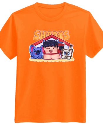 Shadys Kæledyr Tee Orange - Shadysmc T-Shirt