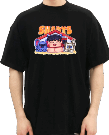 Sort Shadys Kæledyr Tee - Shadysmc T-Shirt