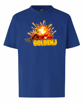 Goldenj Vault Tee Blå - Goldenj T-Shirt