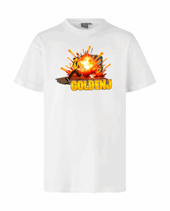 Hvid Goldenj Vault Tee - Goldenj T-Shirt