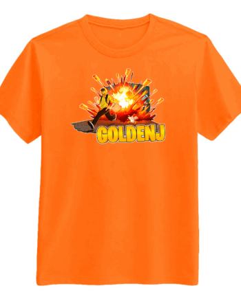 Goldenj Vault Tee Orange - Goldenj T-Shirt