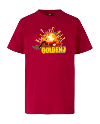 Goldenj Vault Tee Rød - Goldenj T-Shirt