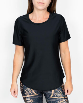 Sort Vigga Fitted Black Shirt - Huabo T-Shirt  - 5740038318573