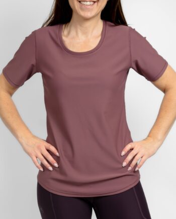 Vigga Fitted Dusty Rose Shirt - Huabo T-Shirt  - 5740038328558