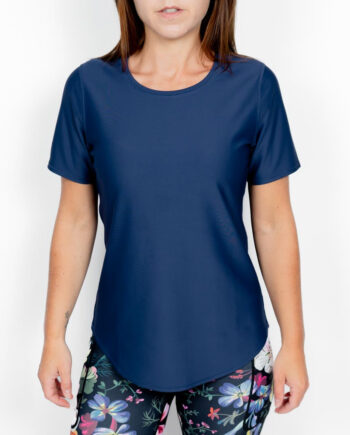 Vigga Fitted Navy Shirt - Huabo T-Shirt  - 8276301717578