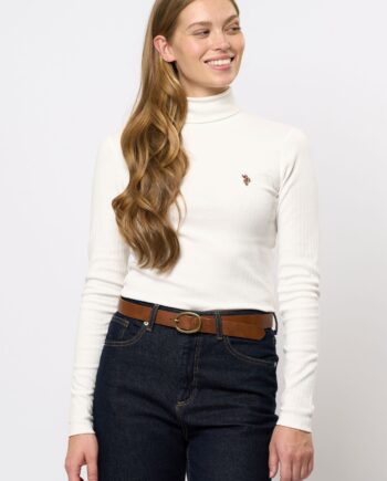 Karla Rib Turtleneck Polo Assn Herre - U.s. Polo Assn. T-Shirt  - 5715524437793
