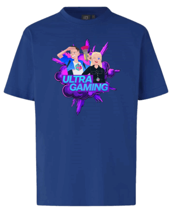 Ultra Gaming Tee Blå - Ultra Gaming T-Shirt