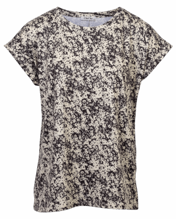 Sort Zbyz Dame Shirt Print Black - Zbyz T-Shirt  - 5714470251620