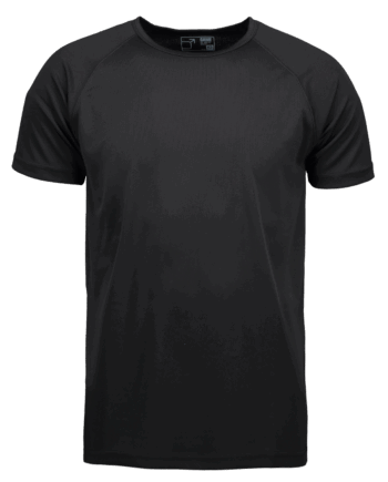 Sort Herre Shirt - Id T-Shirt  - 5757150488206