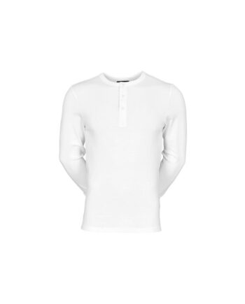 Hvid Jbs Langærmet Shirt Grandad Til Herre - Jbs T-Shirt  - 5709405288901