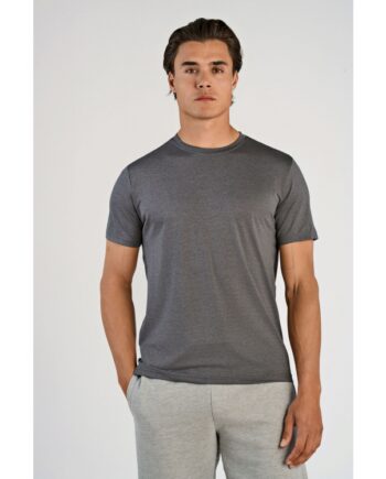 Grå Lindbergh Fastdry Shirt Til Herre - Lindbergh T-Shirt