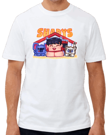 Hvid Shadys Kæledyr Tee - Shadysmc T-Shirt
